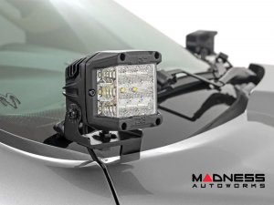 Dodge Ram 1500 Lighting Upgrade - Ditch Light Kit - Black Series LED w/ Spot Beam